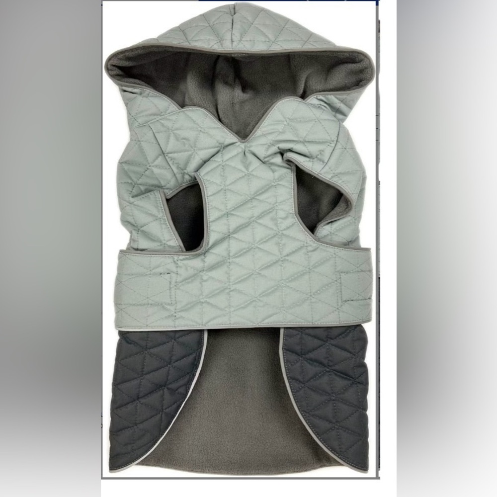 BNWT Eddie Bauer Pet Richaland Two-Tone Quilted Dog Warm Puffer Jacket. Medium! - Picture 3 of 10